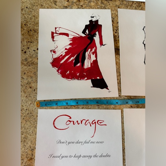 Celine Dion Courage Tour VIP - partial package (Artwork) - Picture 7 of 8